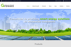 新能源科技外贸公司_PC手机网站制作